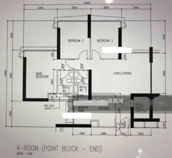Blk 147 Lorong 2 Toa Payoh (Toa Payoh), HDB 4 Rooms #154960342